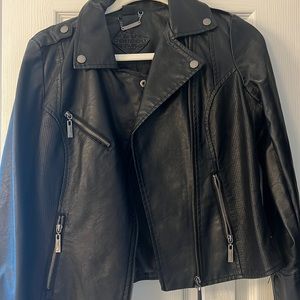 Leather jacket